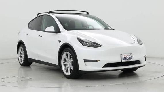 TESLA MODEL Y 2021 5YJYGDEE9MF078343 image